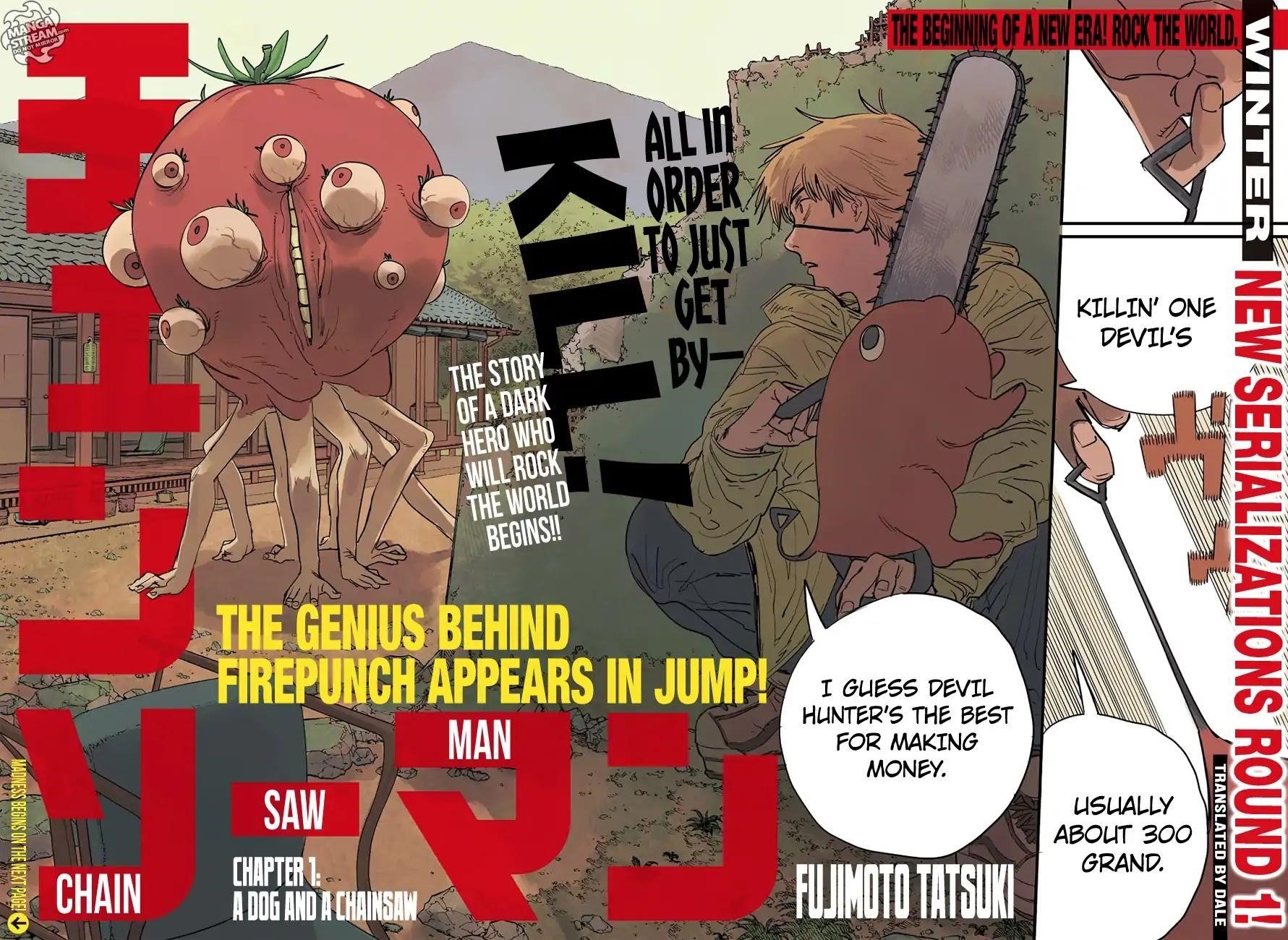Chainsaw Man Chapter 1 A Dog And A Chainsaw (Image 3)