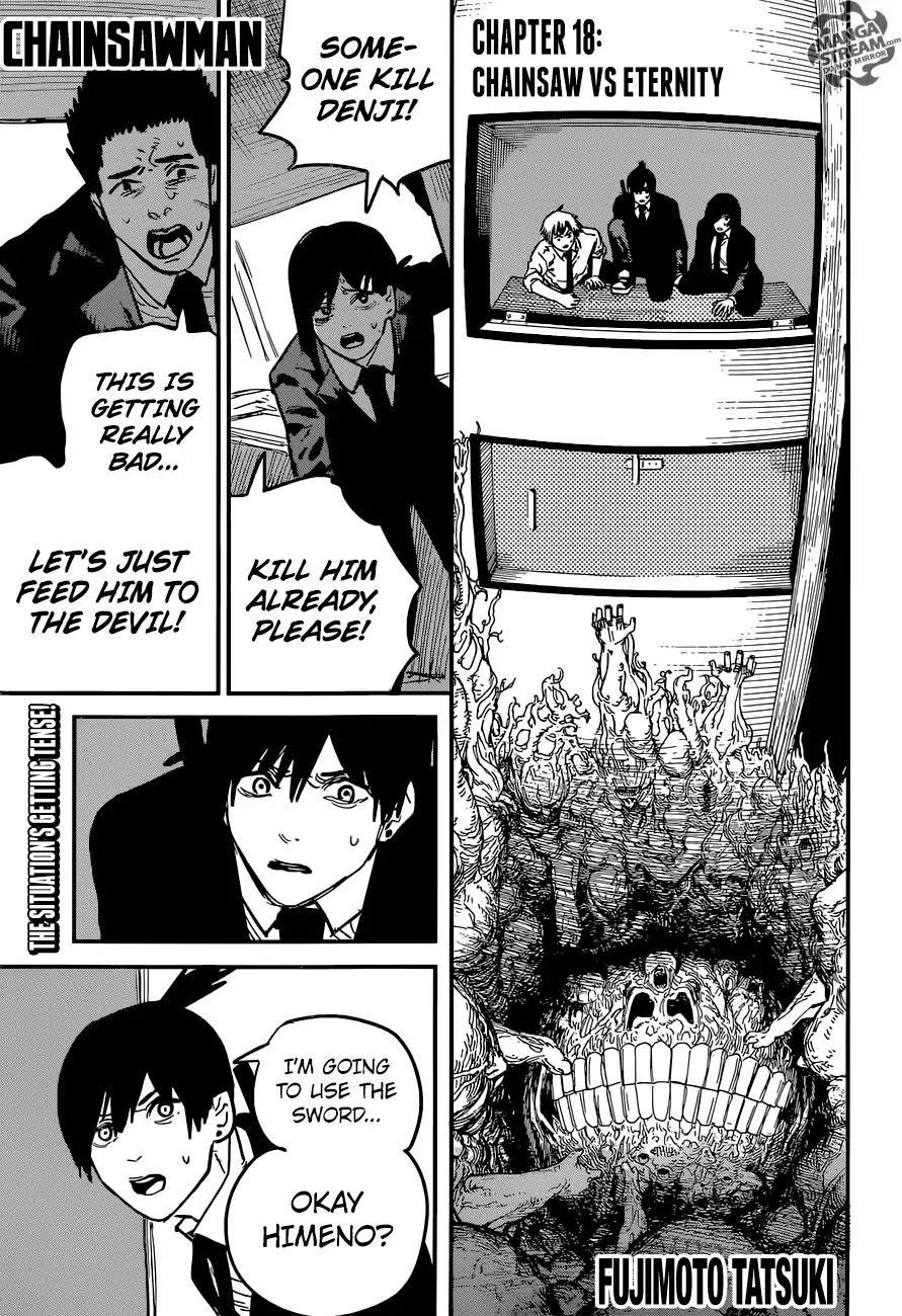 Chainsaw Man Chapter 18 Chainsaw vs Eternity (Image 1)
