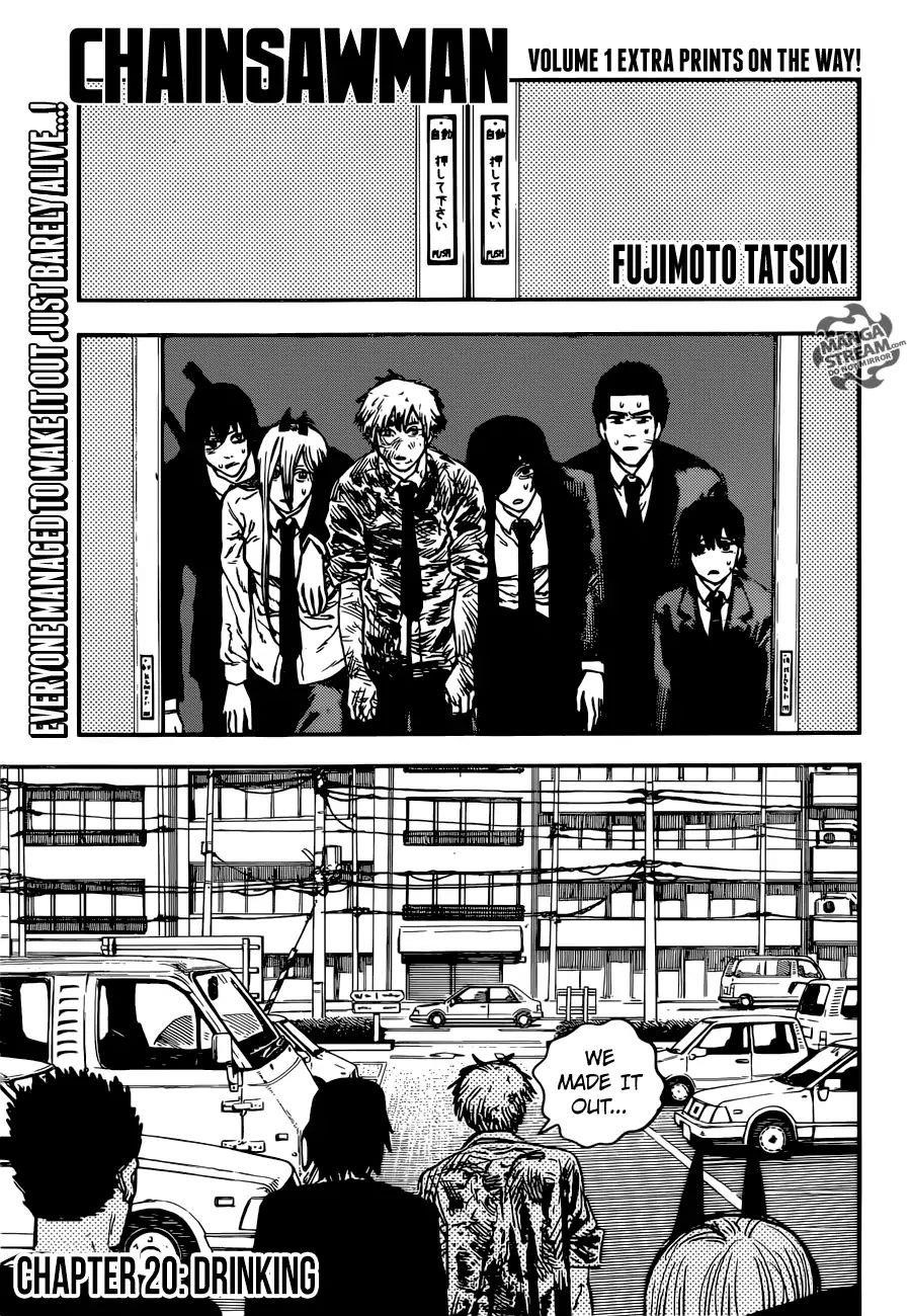 Chainsaw Man Chapter 20 Drinking (Image 1)