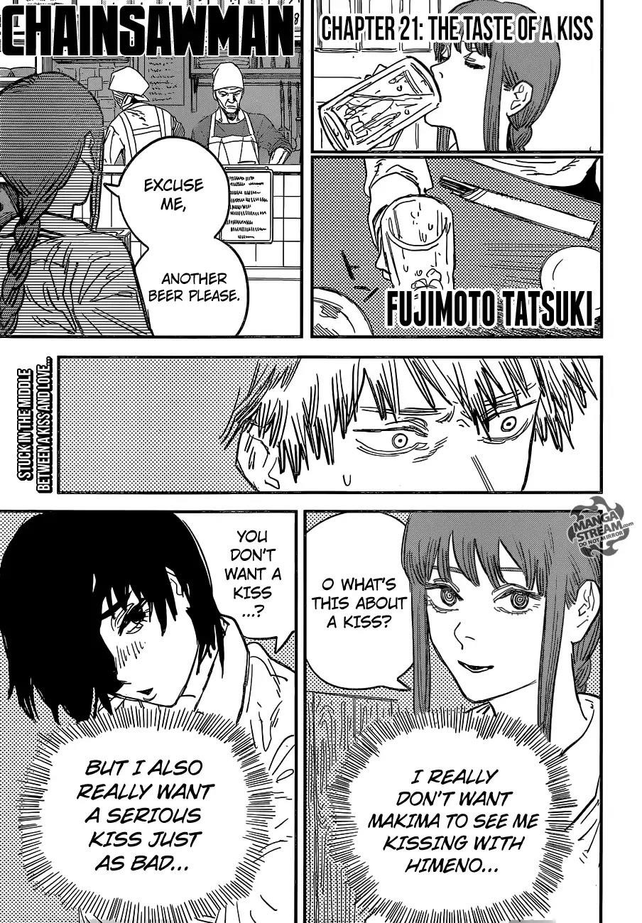 Chainsaw Man Chapter 21 The Taste of a Kiss (Image 1)