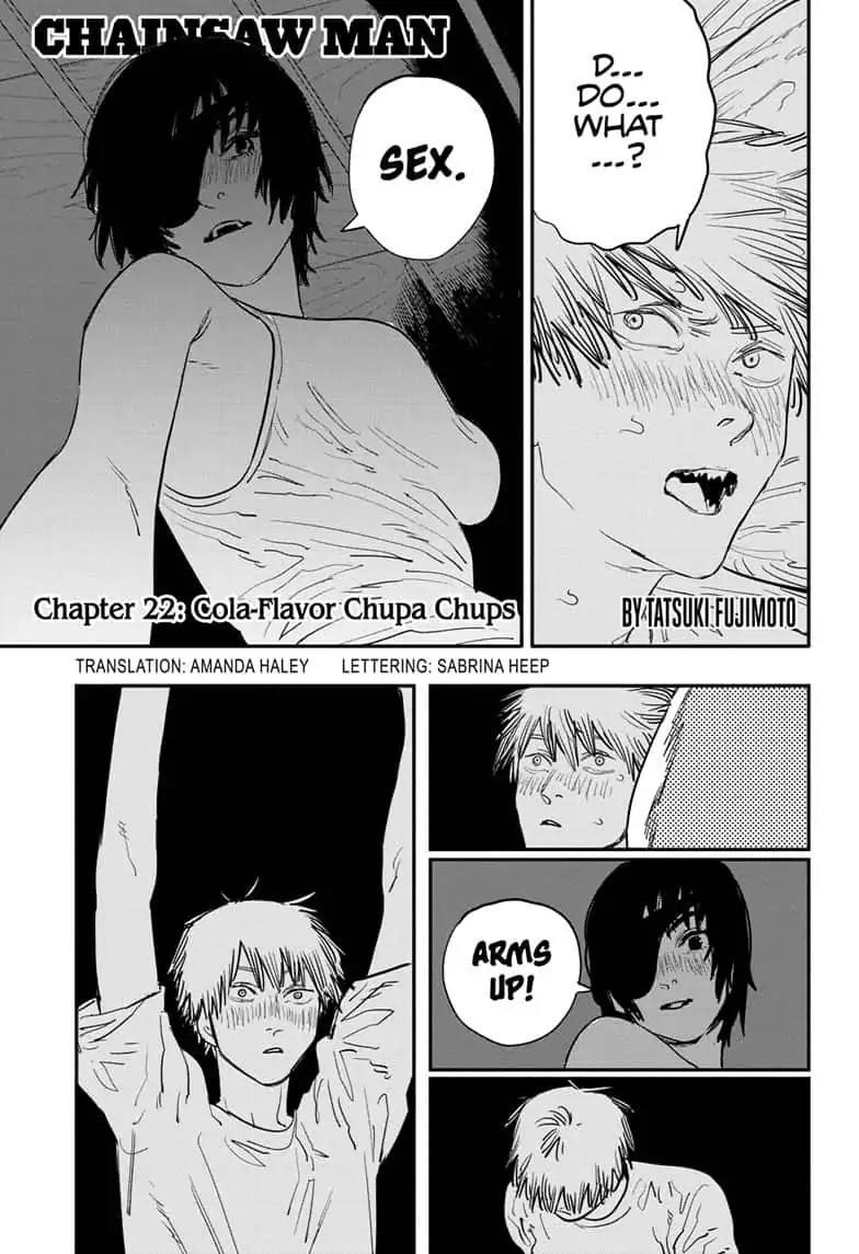 Chainsaw Man Chapter 22 Cola-Flavor Chupa Chups (Image 1)