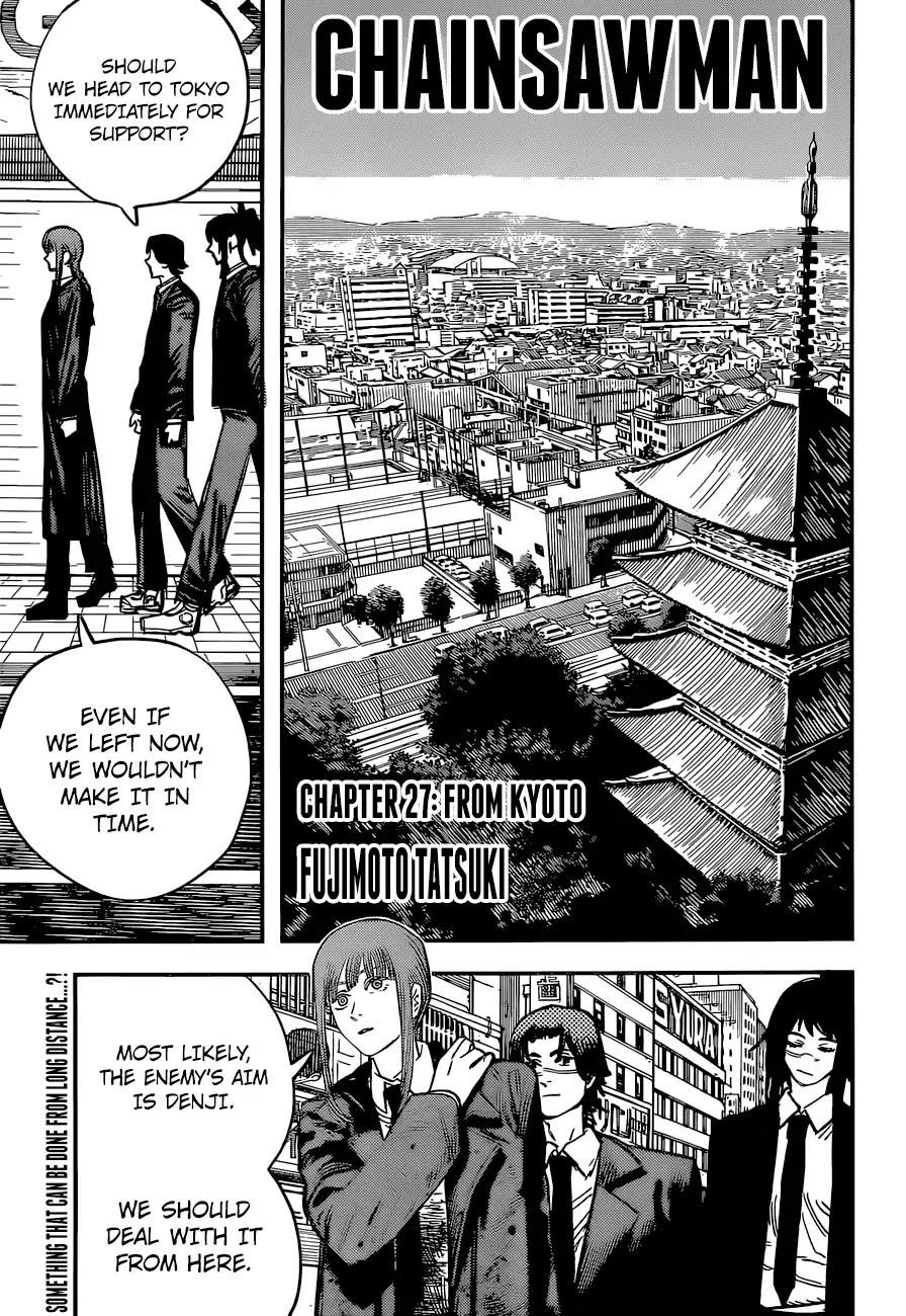 Chainsaw Man Chapter 27 From Kyoto (Image 1)