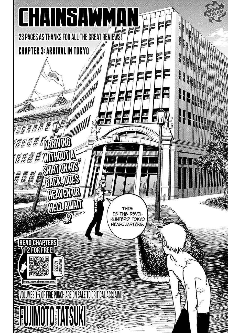 Chainsaw Man Chapter 3 Arrival In Tokyo (Image 3)
