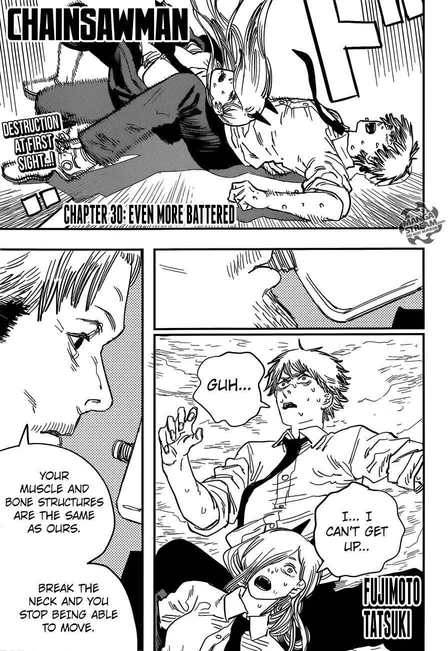 Chainsaw Man Chapter 30 Even More Battered (Image 1)
