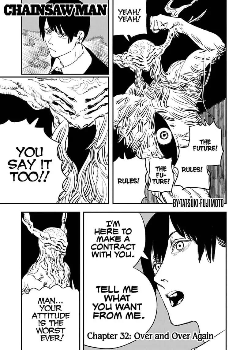 Chainsaw Man Chapter 32 Over and Over Again (Image 1)