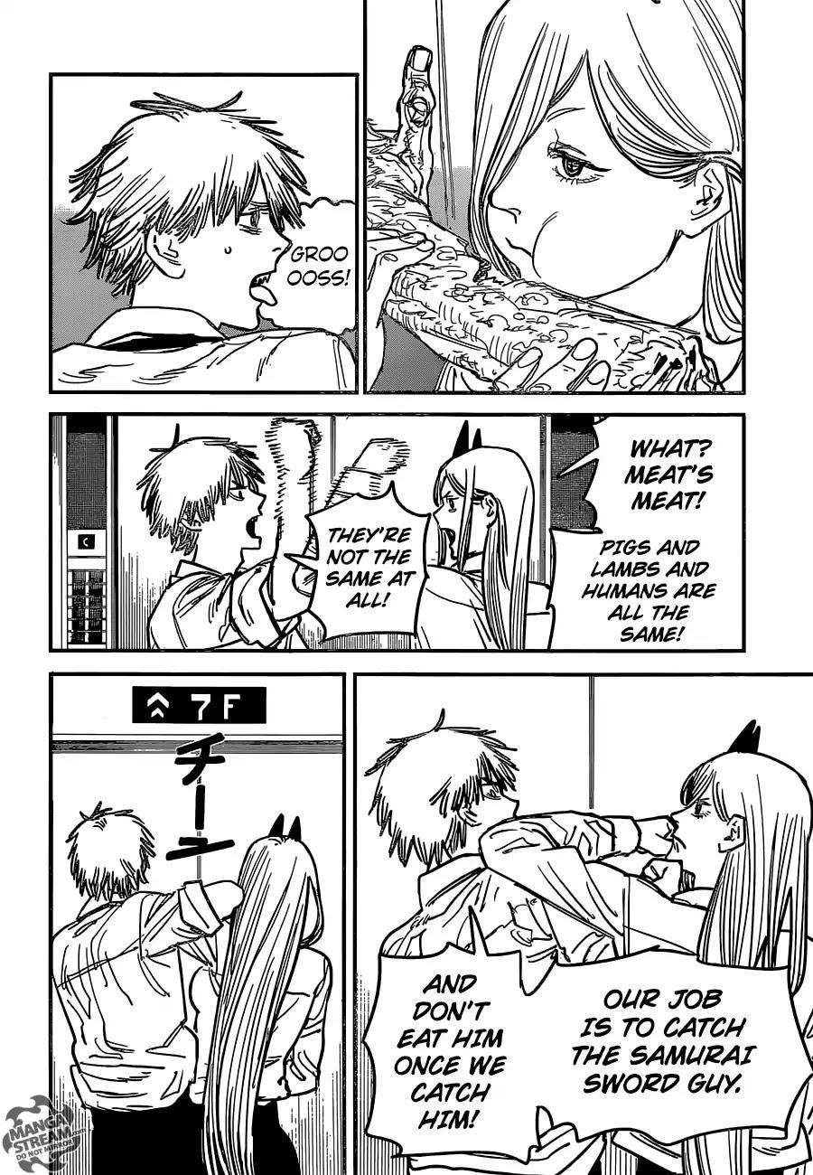 Chainsaw Man Chapter 36 Katana vs Chainsaw (Image 2)