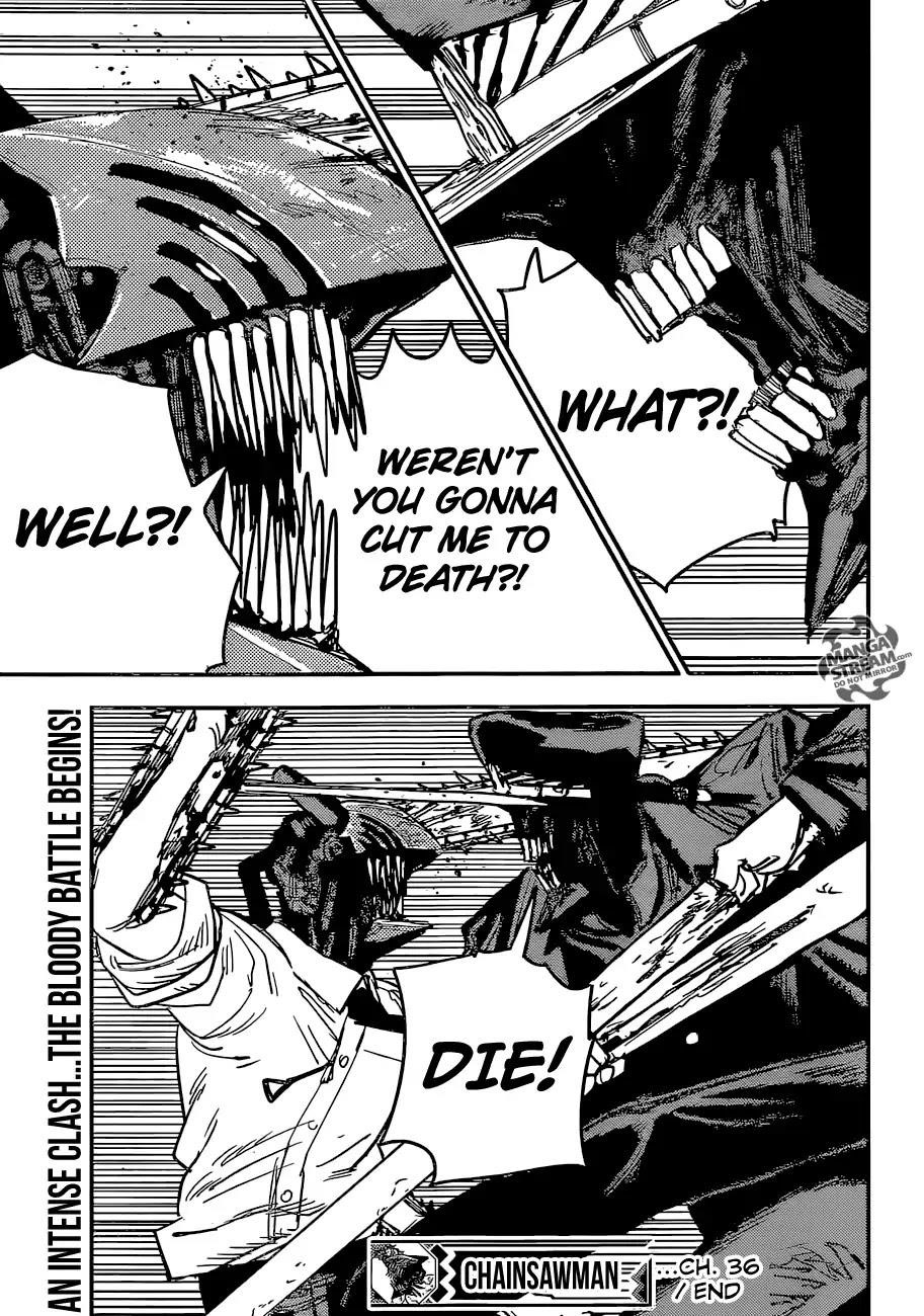 Chainsaw Man Chapter 36 Katana vs Chainsaw (Image 18)