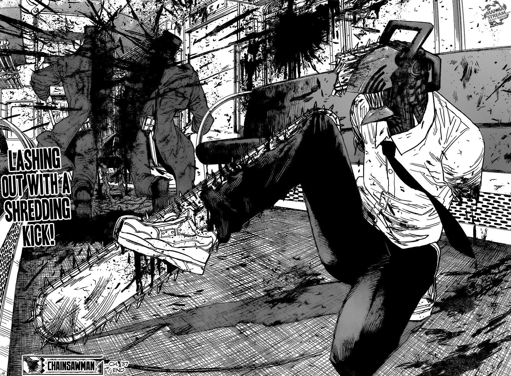 Chainsaw Man Chapter 37 Train, Head, Chainsaw (Image 17)