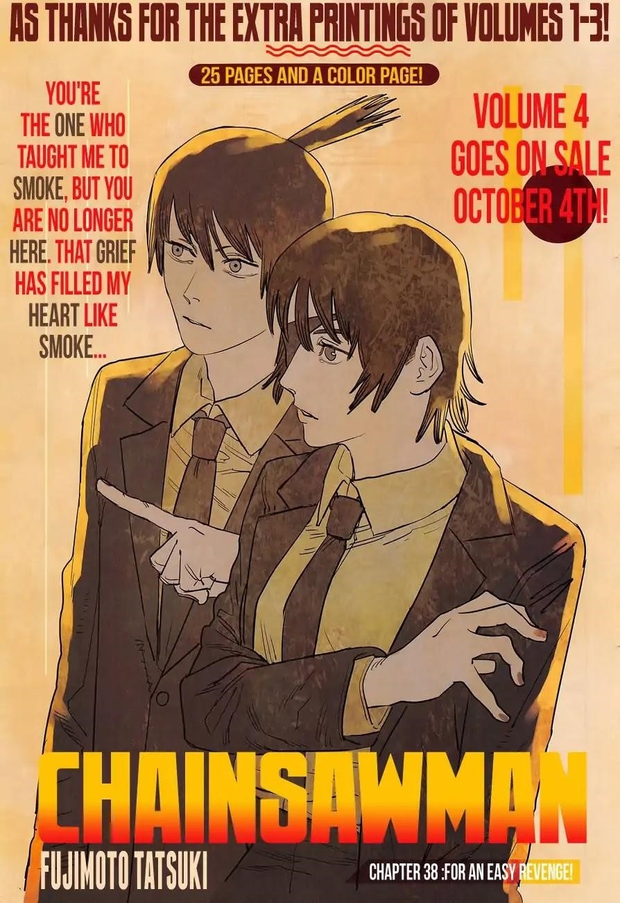 Chainsaw Man Chapter 38 For an Easy Revenge (Image 1)