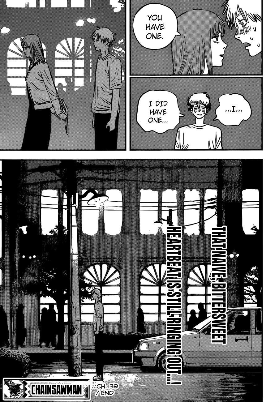 Chainsaw Man Chapter 39 Sudden Tears (Image 20)