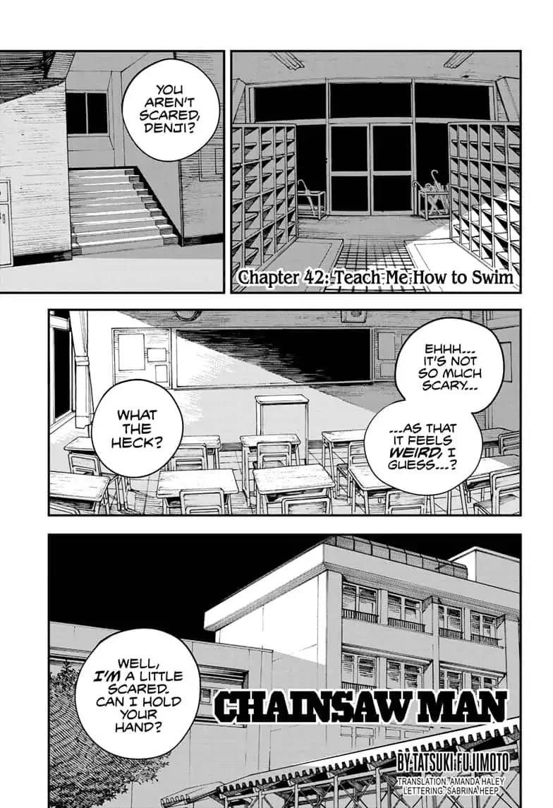 Chainsaw Man Chapter 42 Teach Me How to Swim (Image 1)