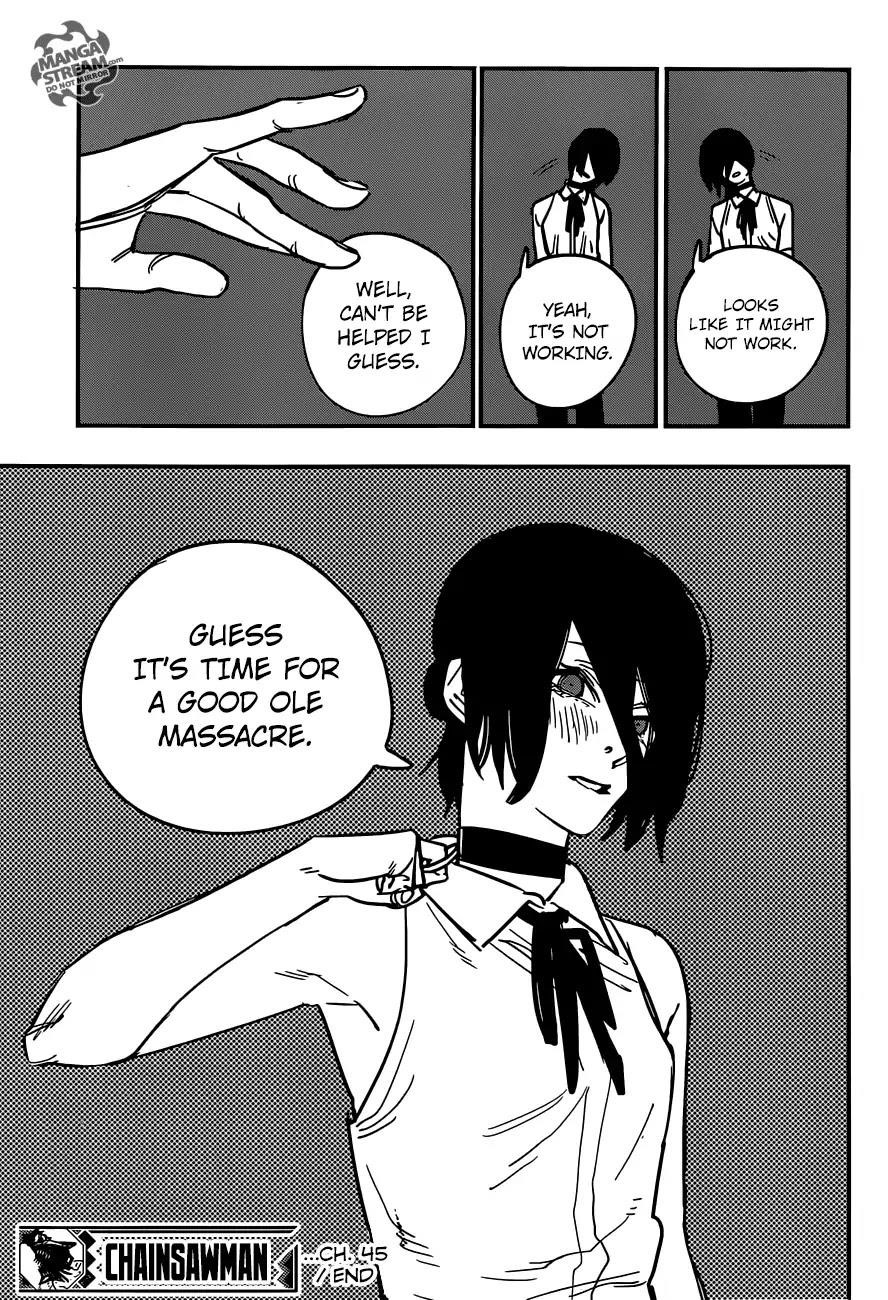 Chainsaw Man Chapter 45 An Explosive State Of Affairs (Image 20)