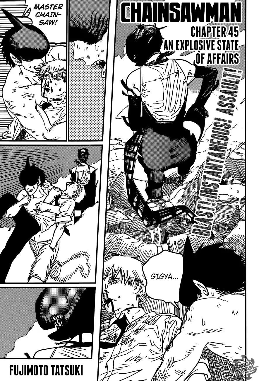 Chainsaw Man Chapter 45 An Explosive State Of Affairs (Image 1)