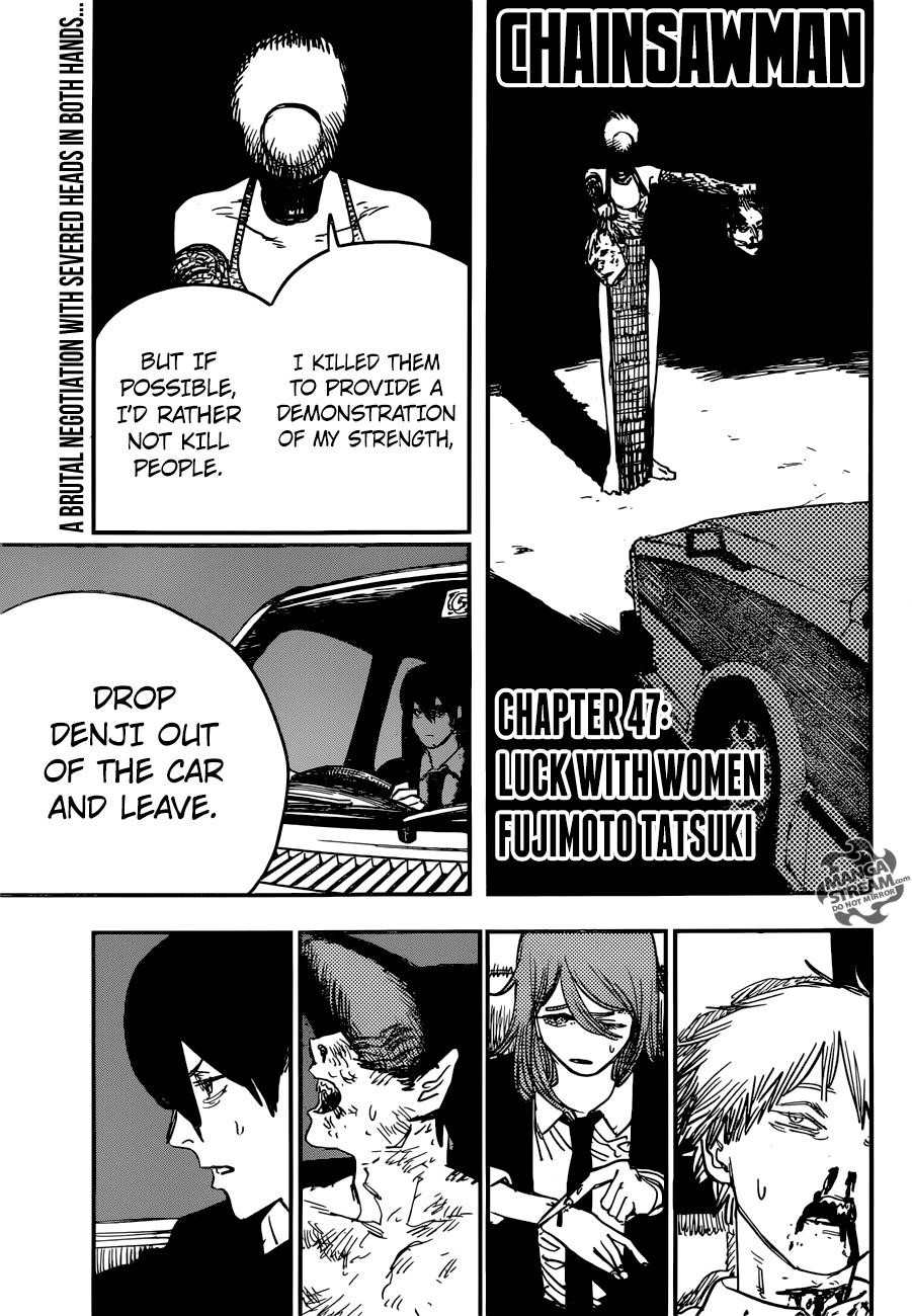 Chainsaw Man Chapter 47 Luck With Women (Image 1)