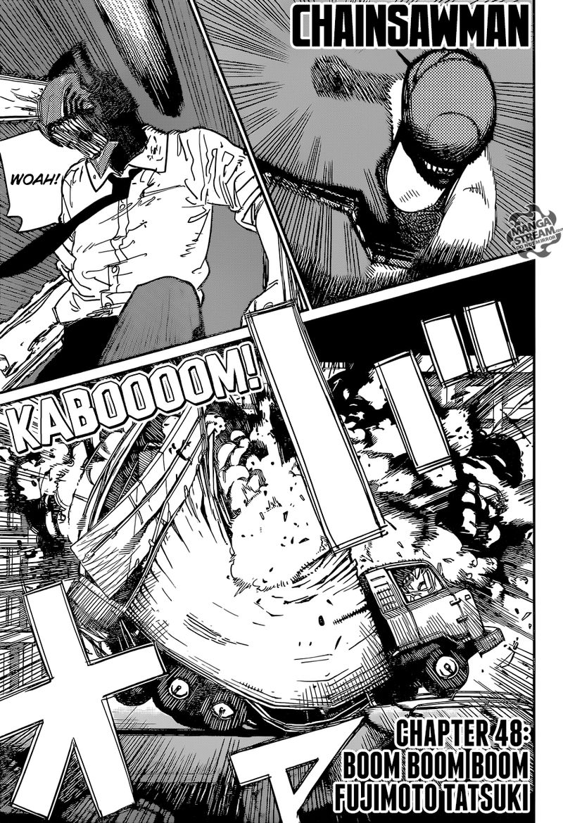 Chainsaw Man Chapter 48 - Boom Boom Boom (Image 1)