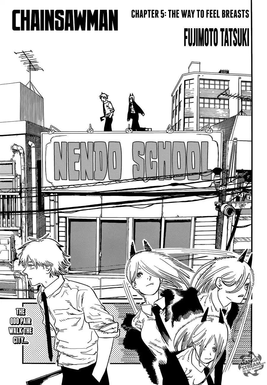 Chainsaw Man Chapter 5 The Way To Feel Breasts (Image 1)