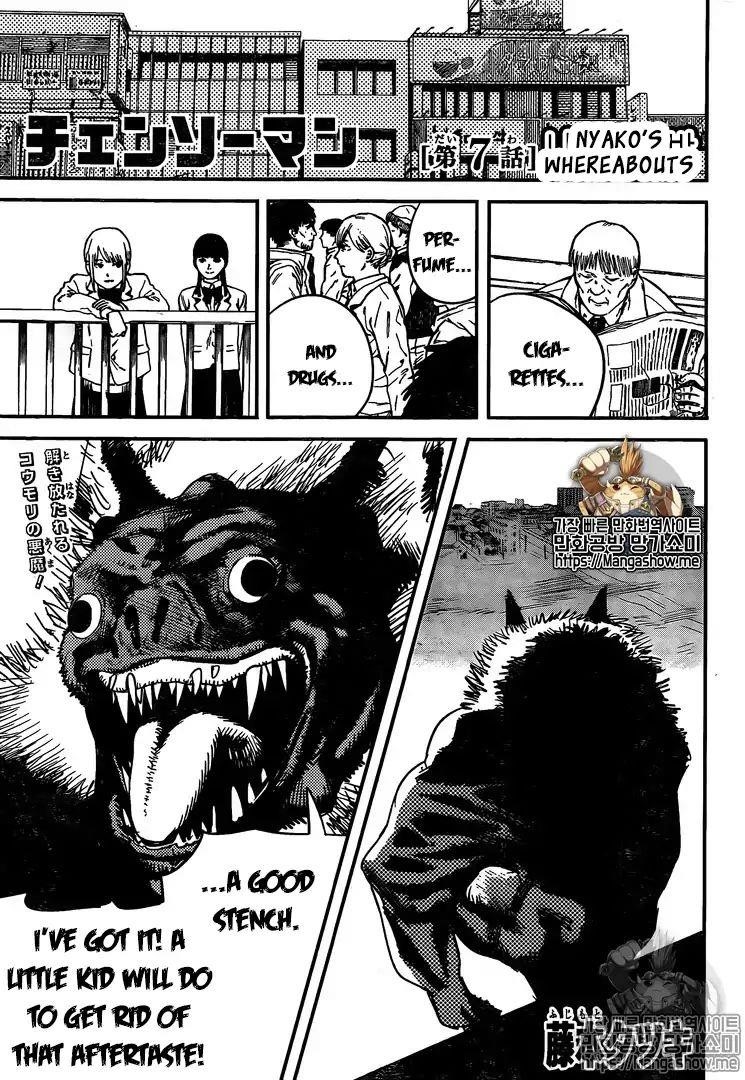 Chainsaw Man Chapter 7 Nyako's Where Abouts (Image 1)