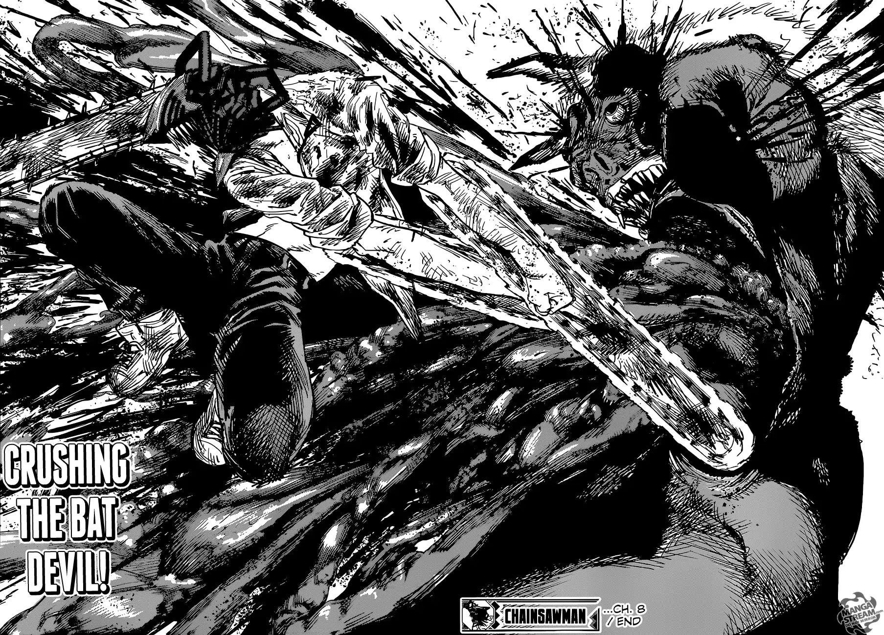 Chainsaw Man Chapter 8 Chainsaw Vs Bat (Image 18)