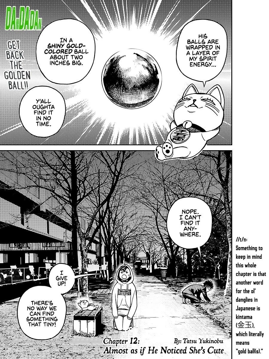 Chapter 12 Almost as if He Noticed She's Cute (Image 1)