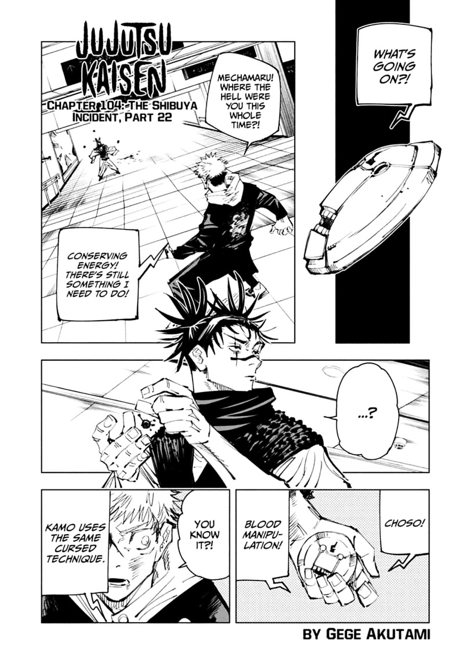 Chapter 104: Shibuya Incident XXII (Image 1)