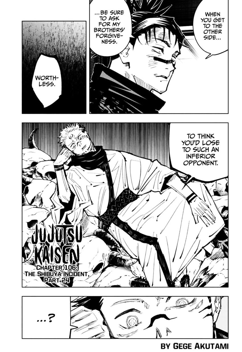 Chapter 106: Shibuya Incident XXIV (Image 1)