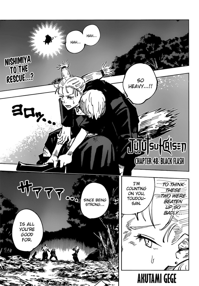 Chapter 48 - Black Flash (Image 1)