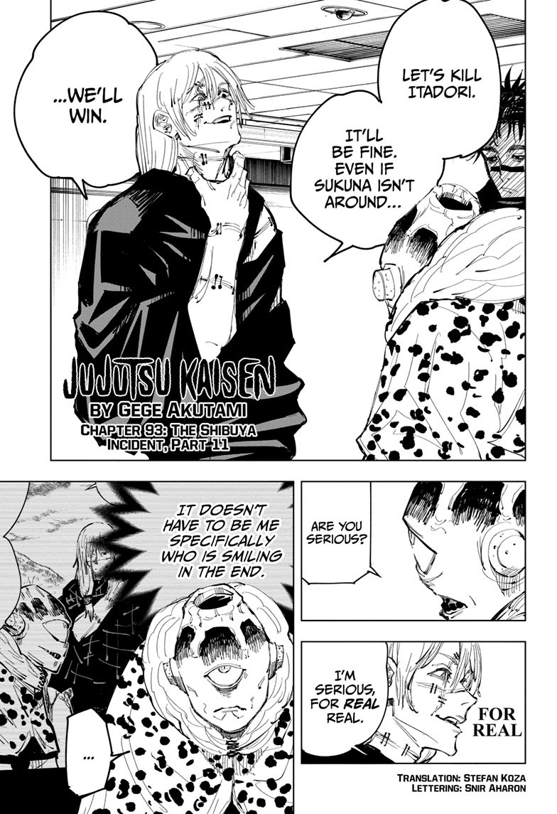 Chapter 93 - Shibuya Incident XI (Image 1)