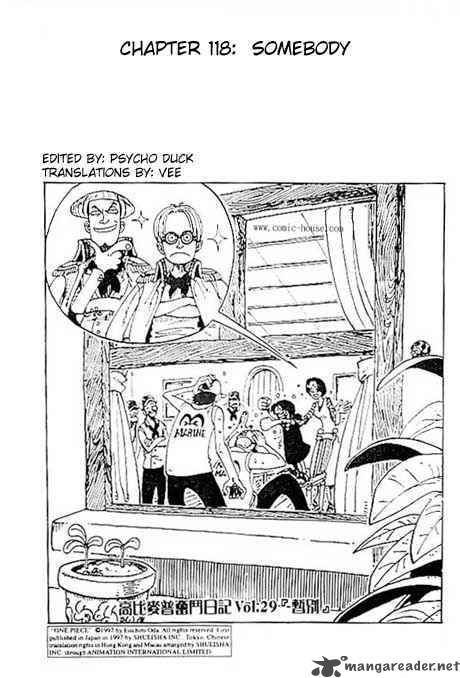 Chapter 118 - Somebody (Image 1)