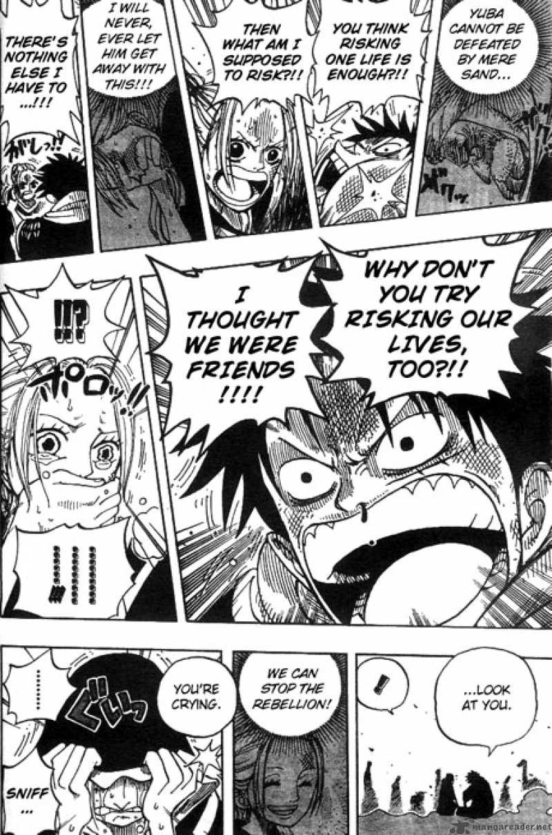 Chapter 166 - Luffy vs Vivi (Image 18)
