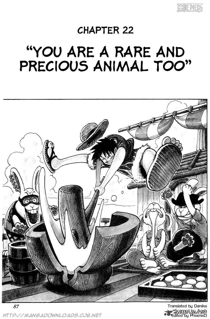 Chapter 22 - You Are A Rare And Precious Animal (Image 1)