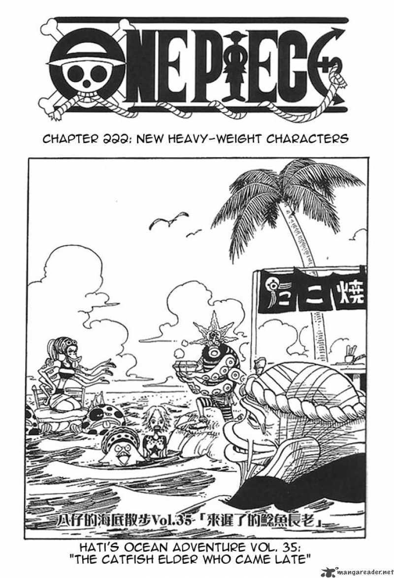 Chapter 222 - New Heavy-Weight Characters (Image 1)