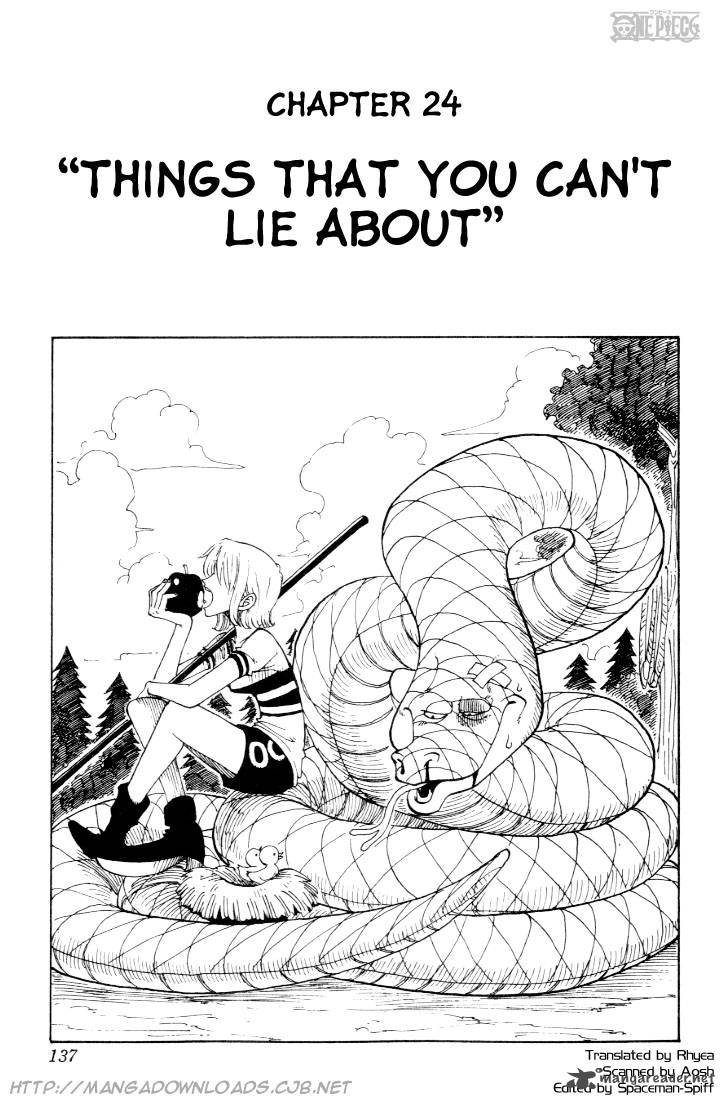 Chapter 24 - Things That You Cant Lie About (Image 1)