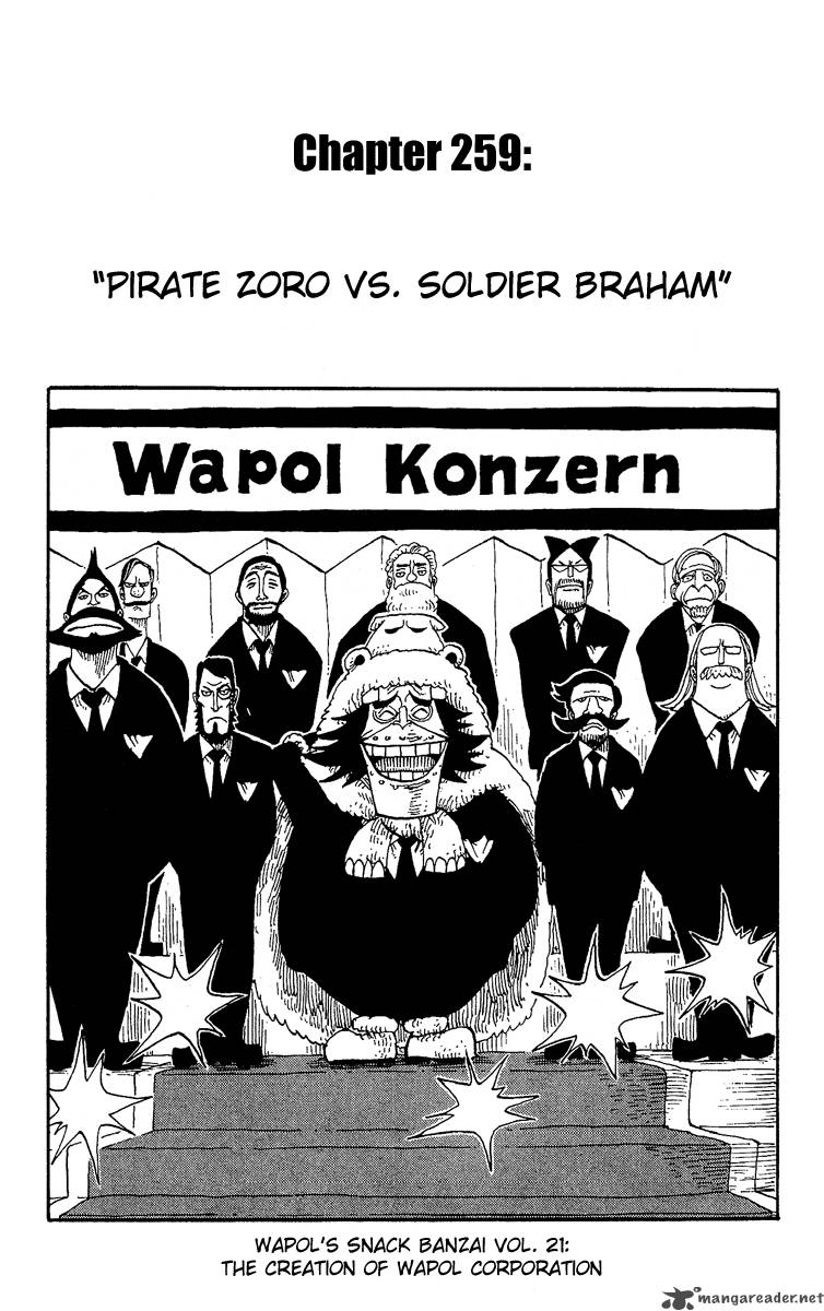 Chapter 259 - Zoro Vs Braham (Image 1)