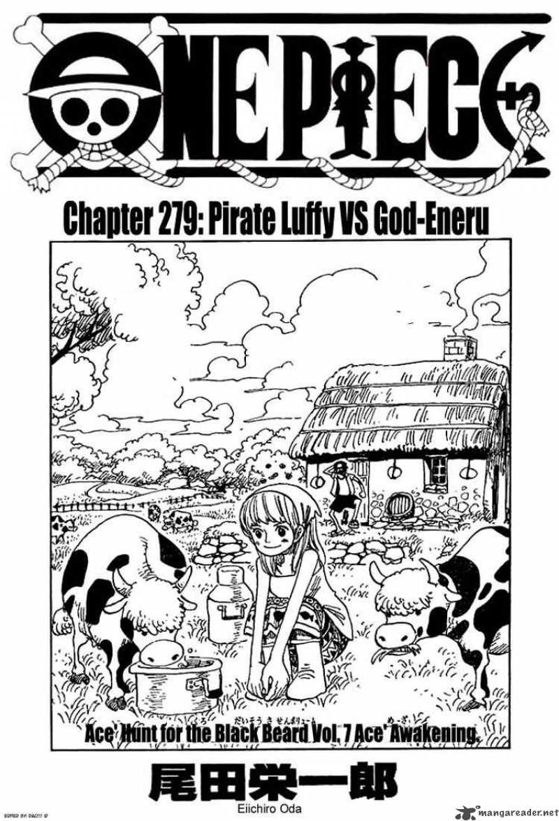Chapter 279 - Pirate Luffy Vs God-Eneru (Image 1)