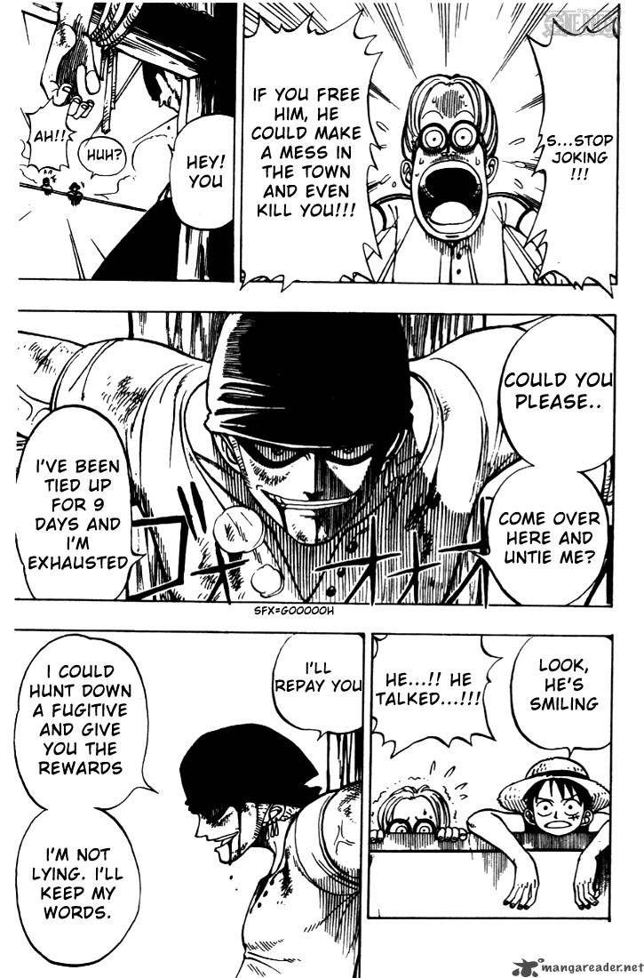 Chapter 3 - Pirate Hunter Zoro Enters (Image 9)