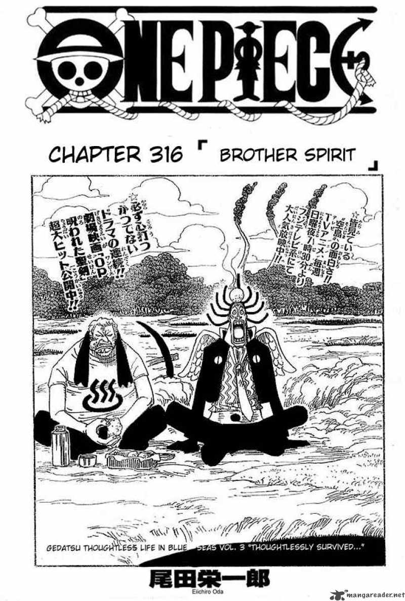 Chapter 316 - Brother Spirit (Image 1)