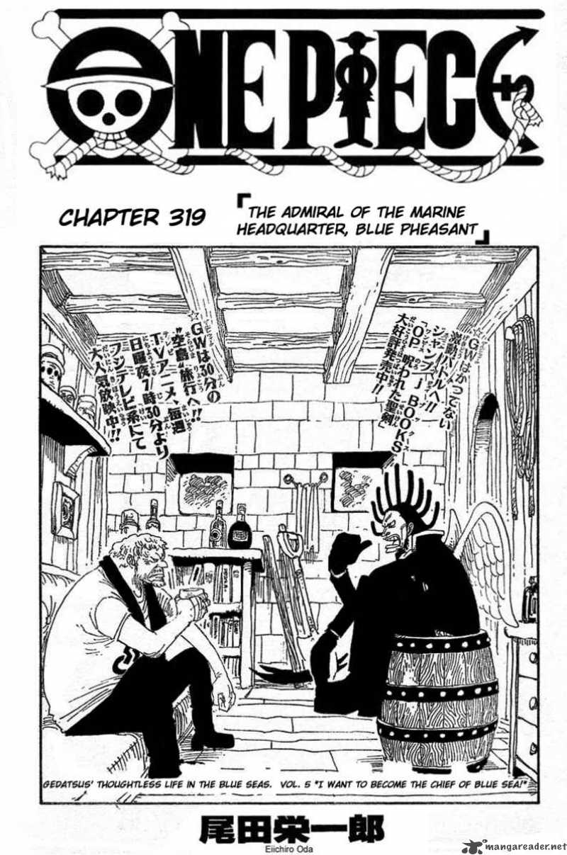 Chapter 319 - The Admiral Of The Marine Headquarter Blue Pheasant (Image 1)
