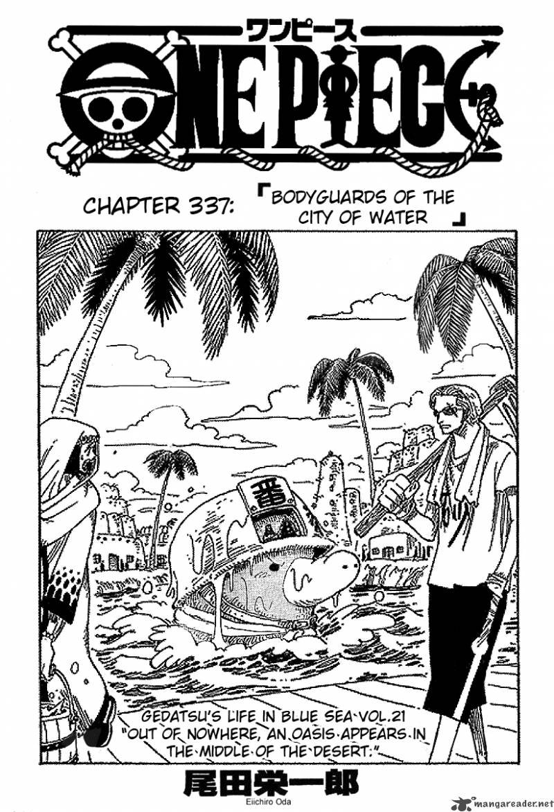 Chapter 337 - Bodyguards Of The City Of Water (Image 1)