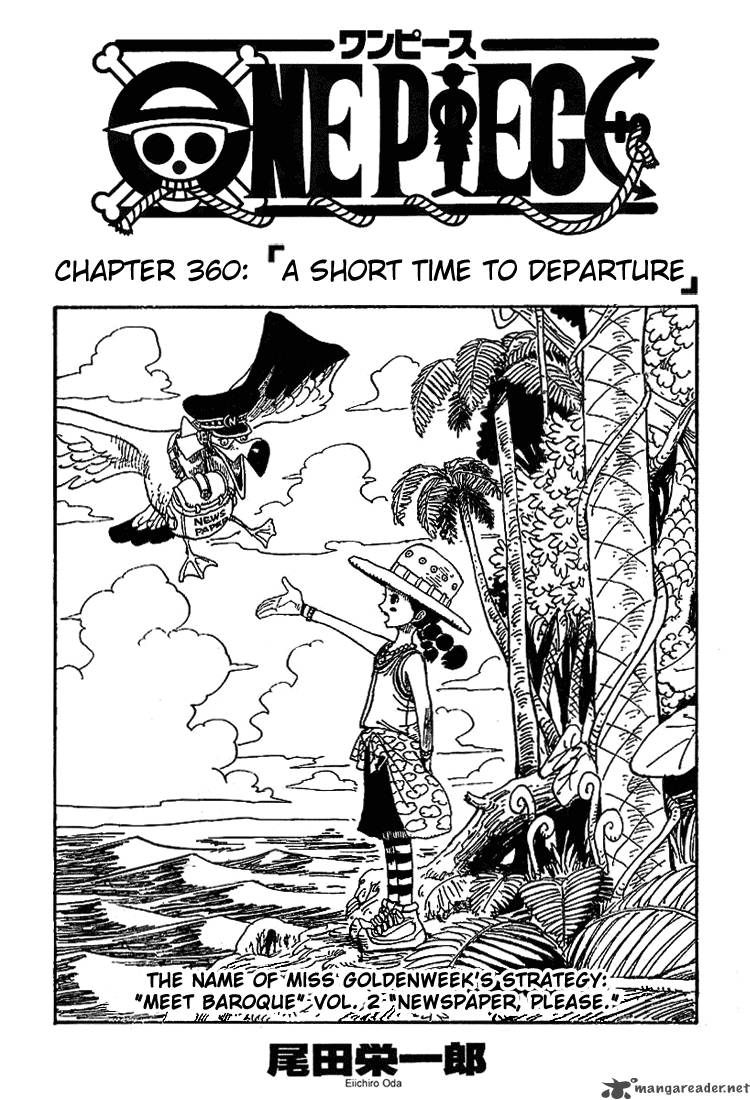 Chapter 360 - A Short Time To Departure (Image 1)