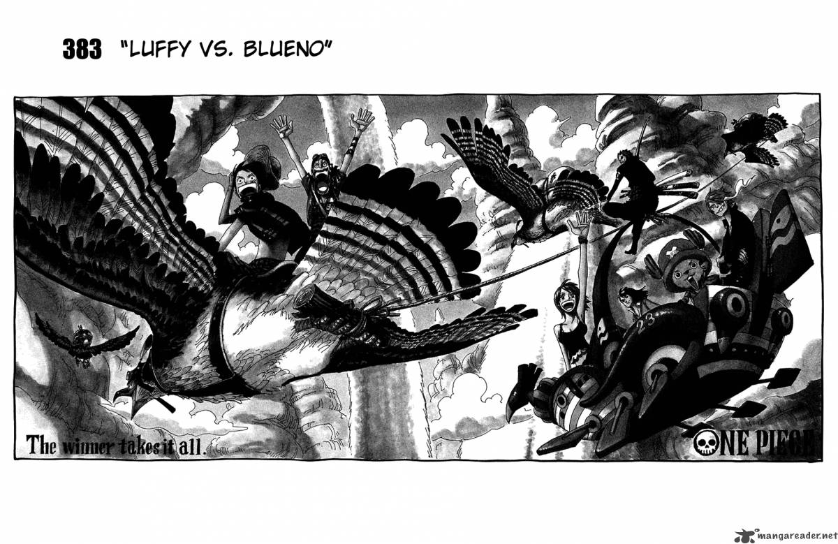 Chapter 383 - Luffy Vs Blueno (Image 2)