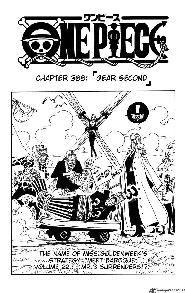 Chapter 388 - Gear Second (Image 1)
