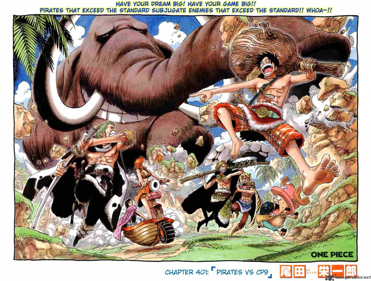 Chapter 401 - Pirates Vs CP9 (Image 1)