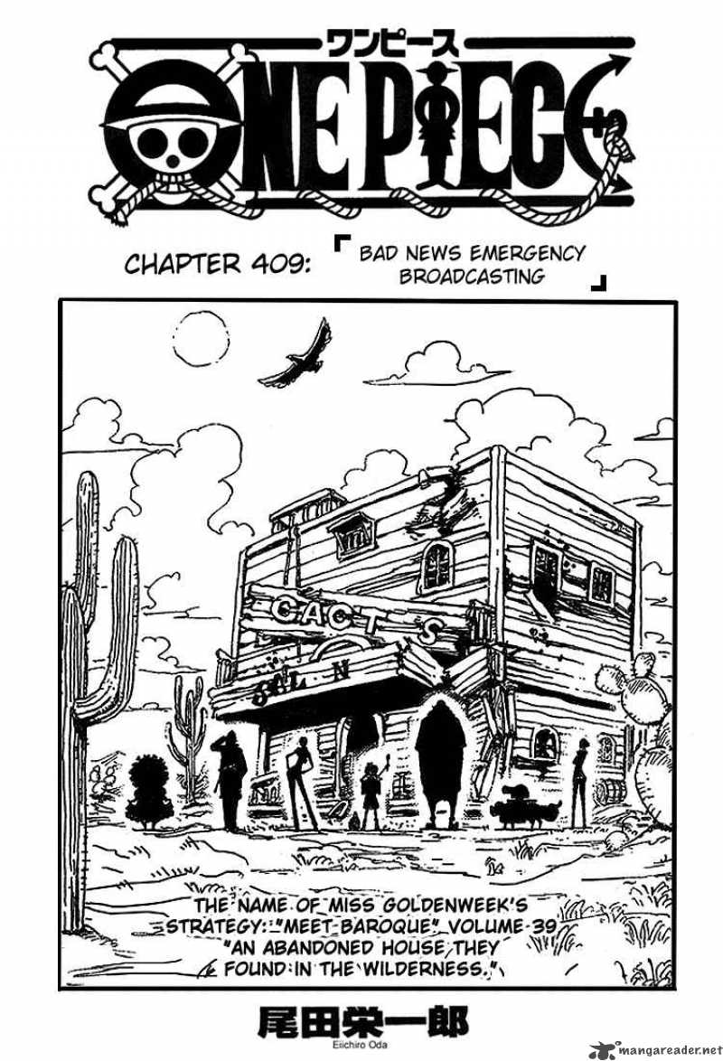 Chapter 409 - Bad News Emergency Boardcasting (Image 1)