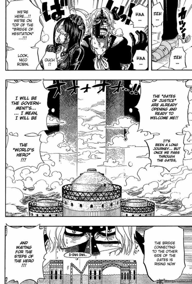 Chapter 416 - Zoro Vs Kaku (Image 4)