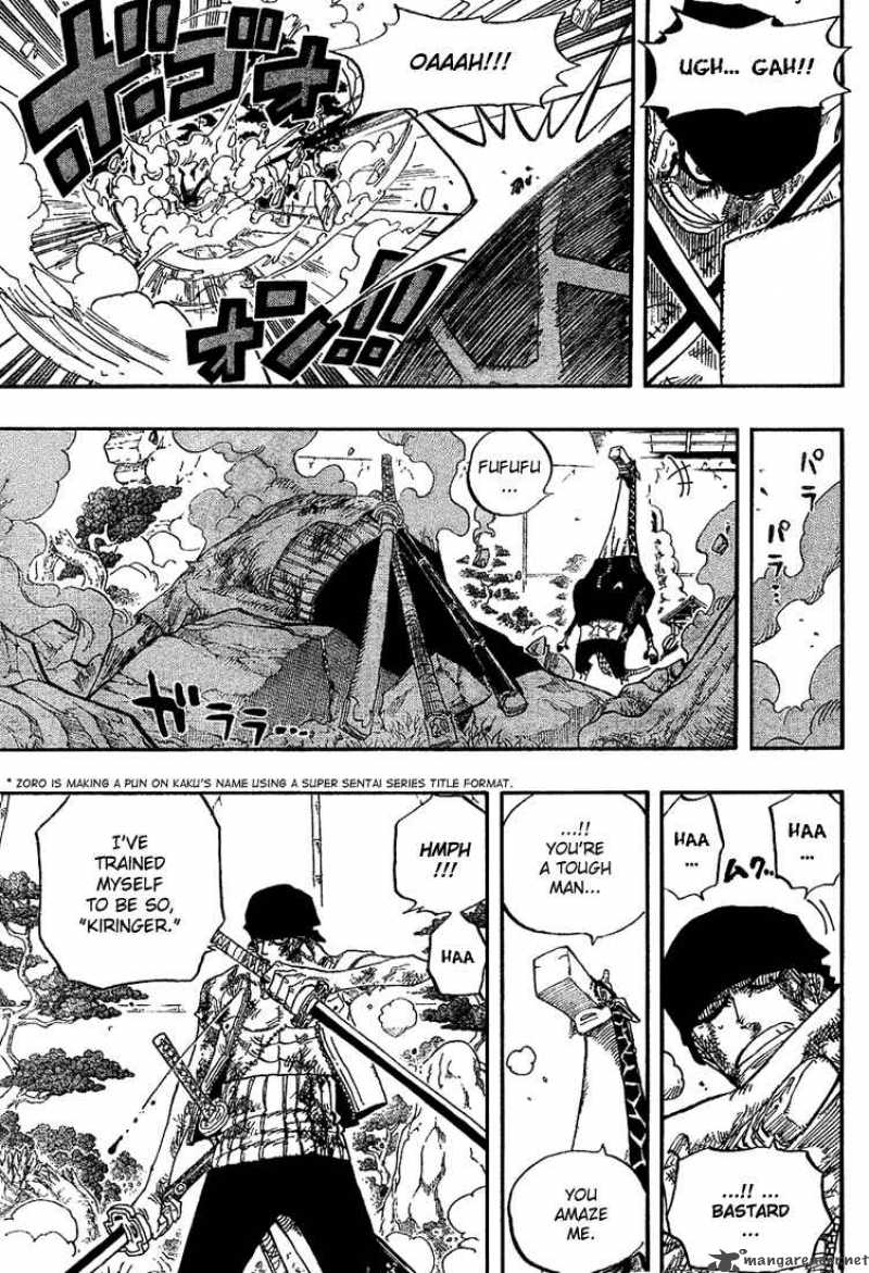 Chapter 416 - Zoro Vs Kaku (Image 15)