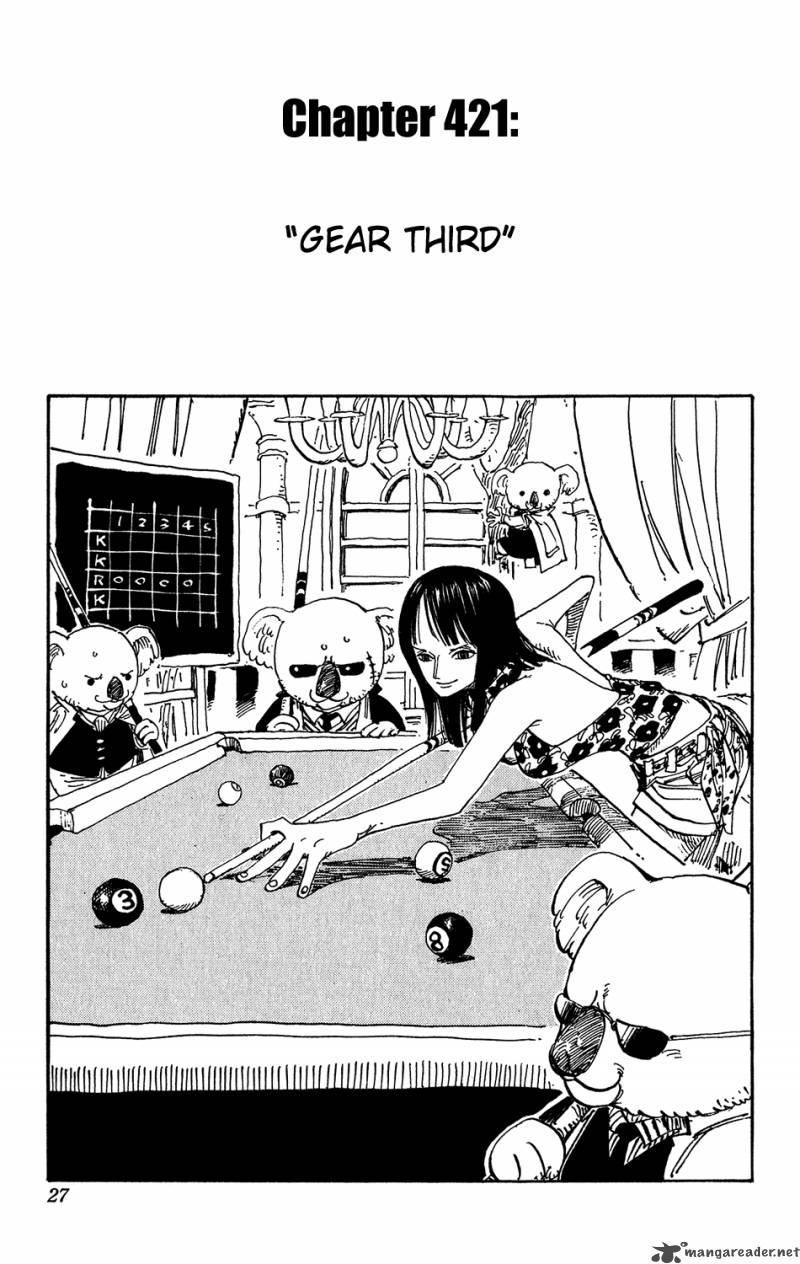 Chapter 421 - Gear Third (Image 1)