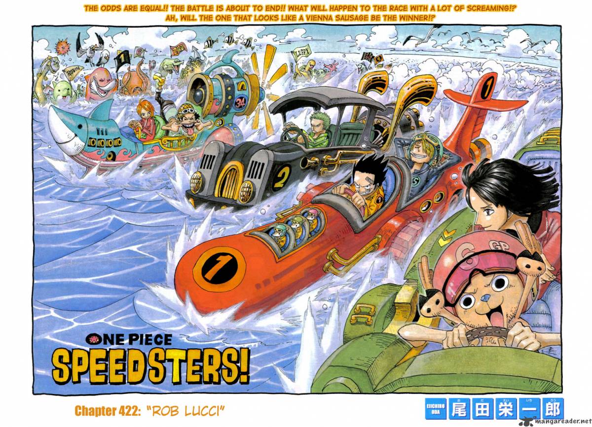 Chapter 422 - Rob Lucci (Image 1)