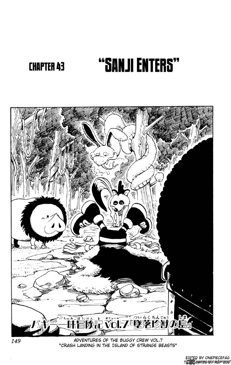Chapter 43 - Introduction Of Sanji (Image 1)