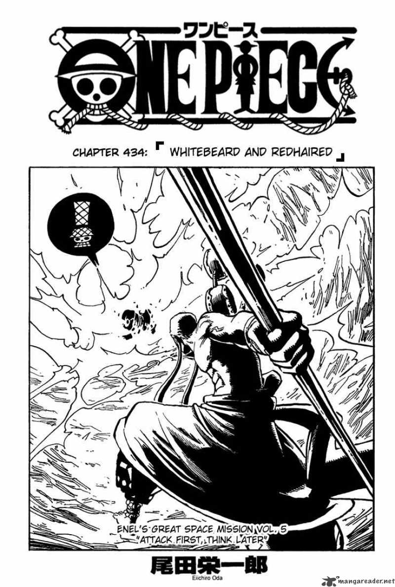 Chapter 434 - Whitebeard And Redhaired (Image 1)