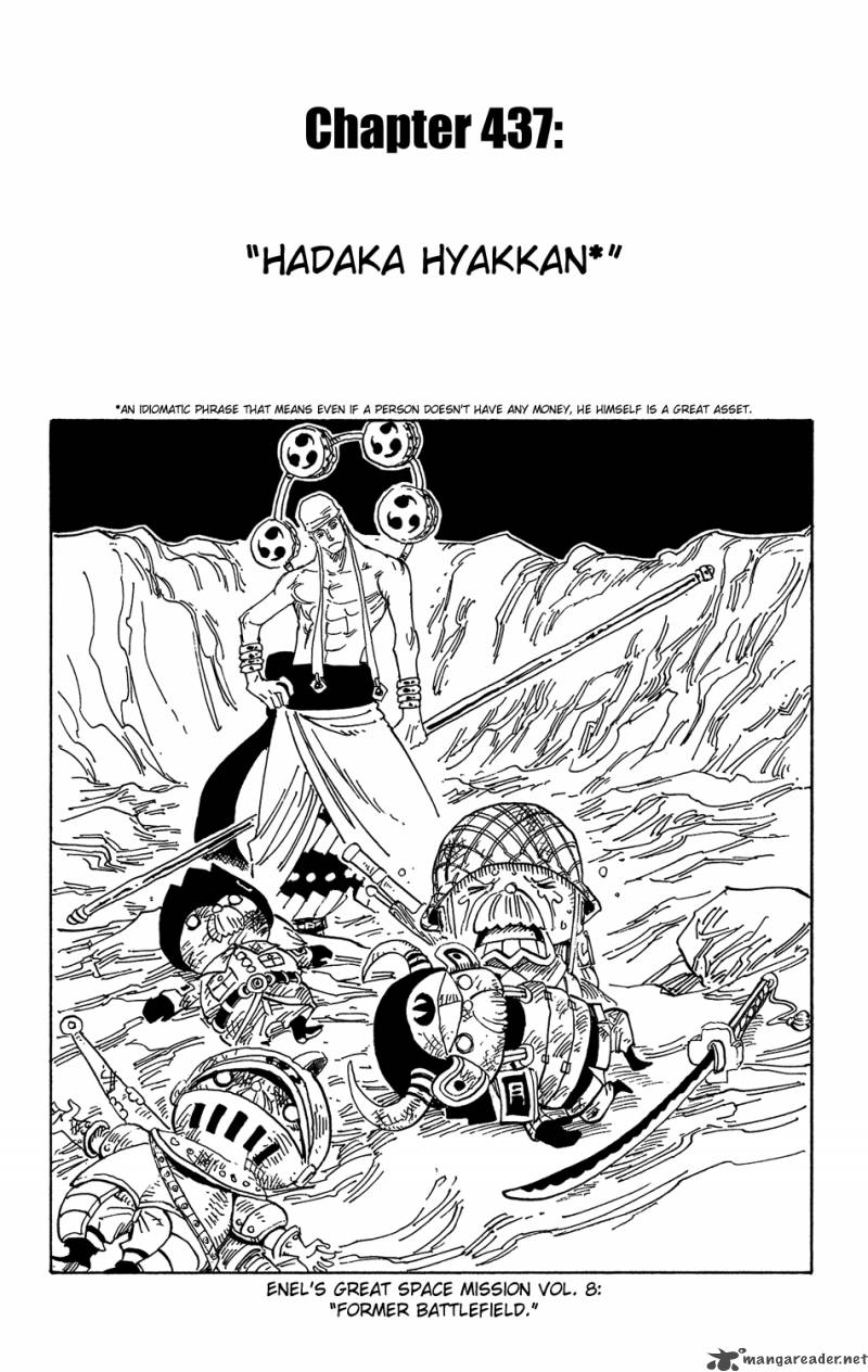 Chapter 437 - Naked But Great (Image 1)